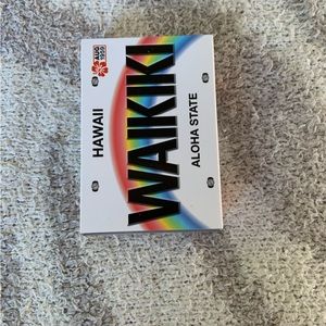 Brand new pack of hawaii playing cards